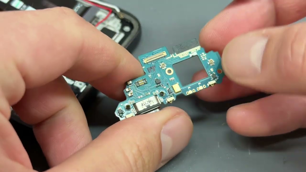 Замена оригинального разъема зарядки Samsung Galaxy A54 &ndash; пошаговая инструкция по ремонту!