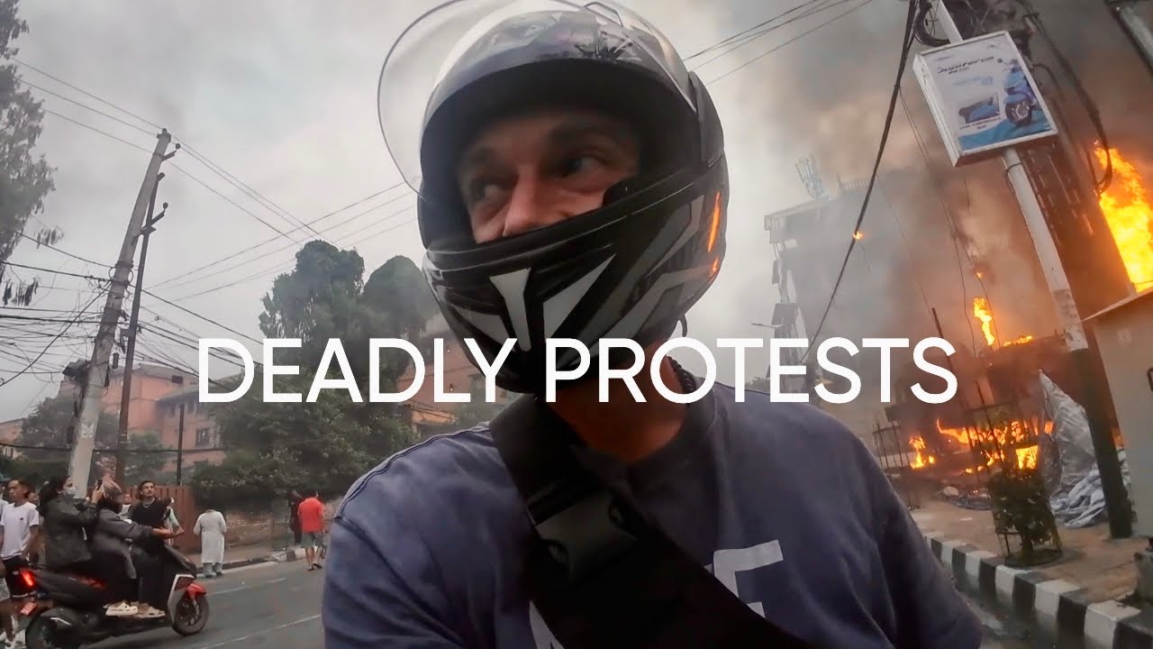 Fire and Revolution in the Streets of Nepal