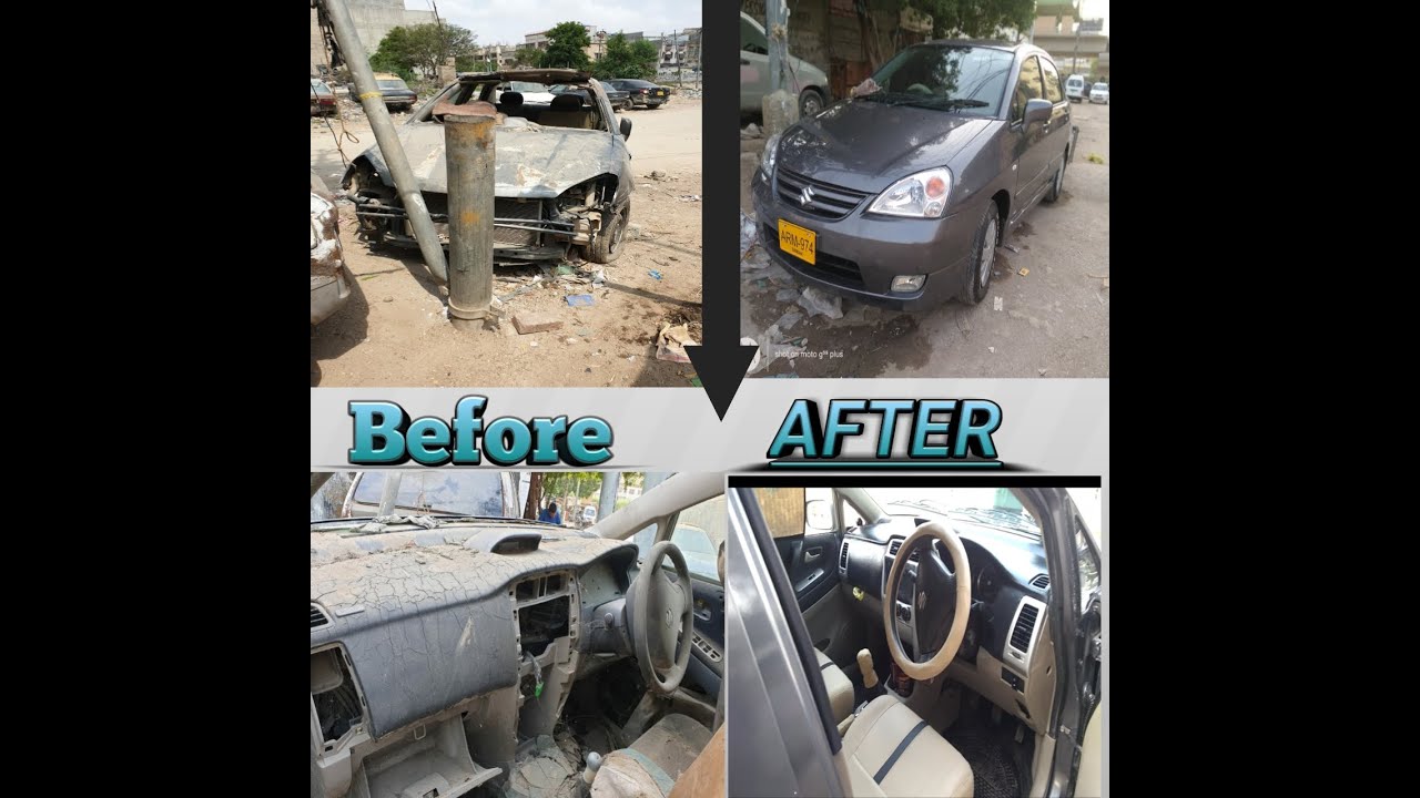 Suzuki liana restoration |Suzuki| liana Denting painting |Suzuki liana review|#restoration#painting