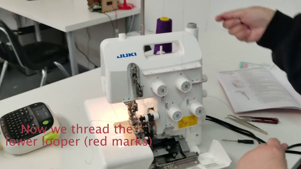 How to Thread a Juki 655 Sewing Machine