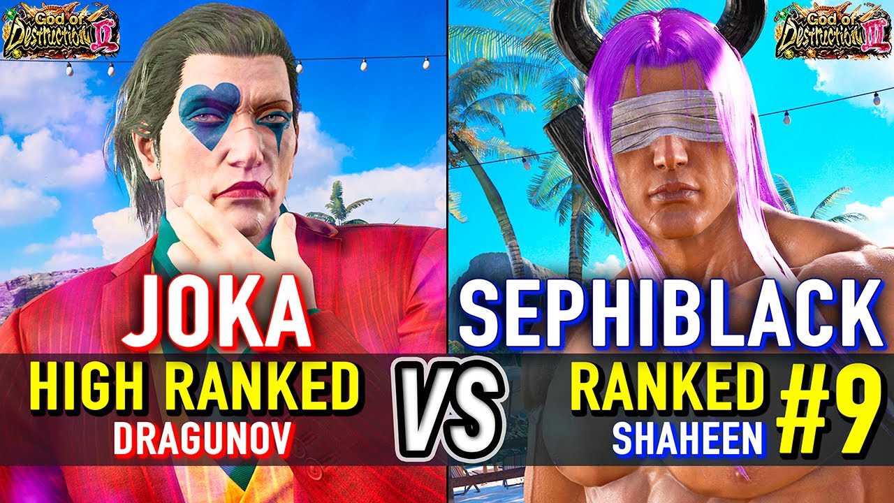 T8 🔥 JOKA (Dragunov) vs SEPHIBLACK (#9 Ranked Shaheen) 🔥 Tekken 8 High Level Gameplay