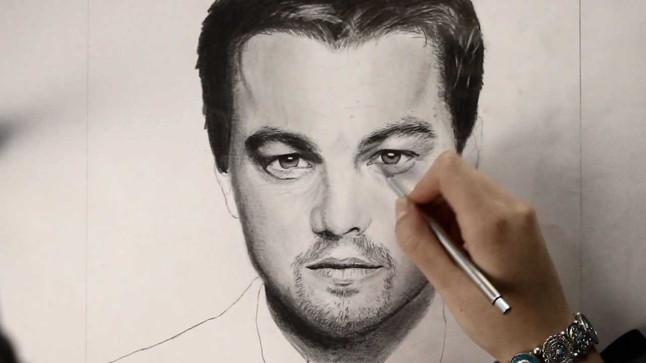 Leonardo DiCaprio- speed drawing
