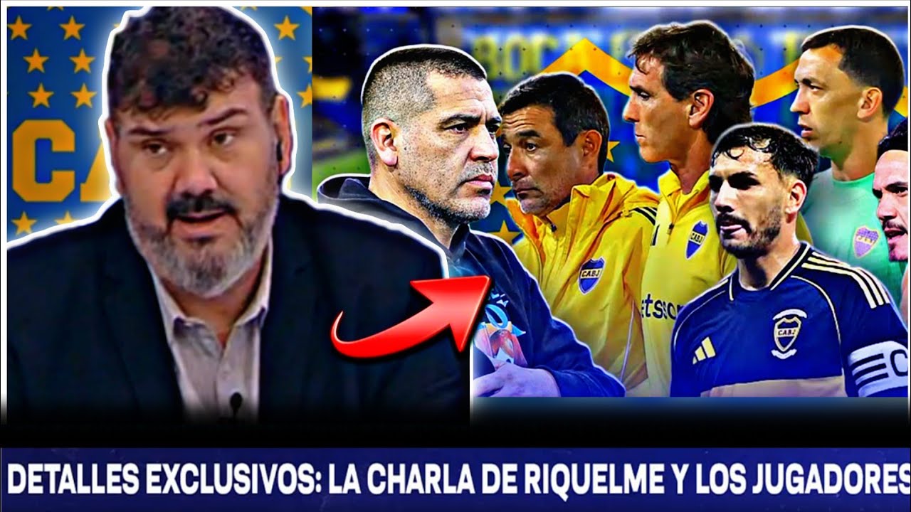 Los Detalles Exclusivos de la Charla entre Riquelme y Los Jugadores 💣 ¿Que paso? 🔵🟡🔵