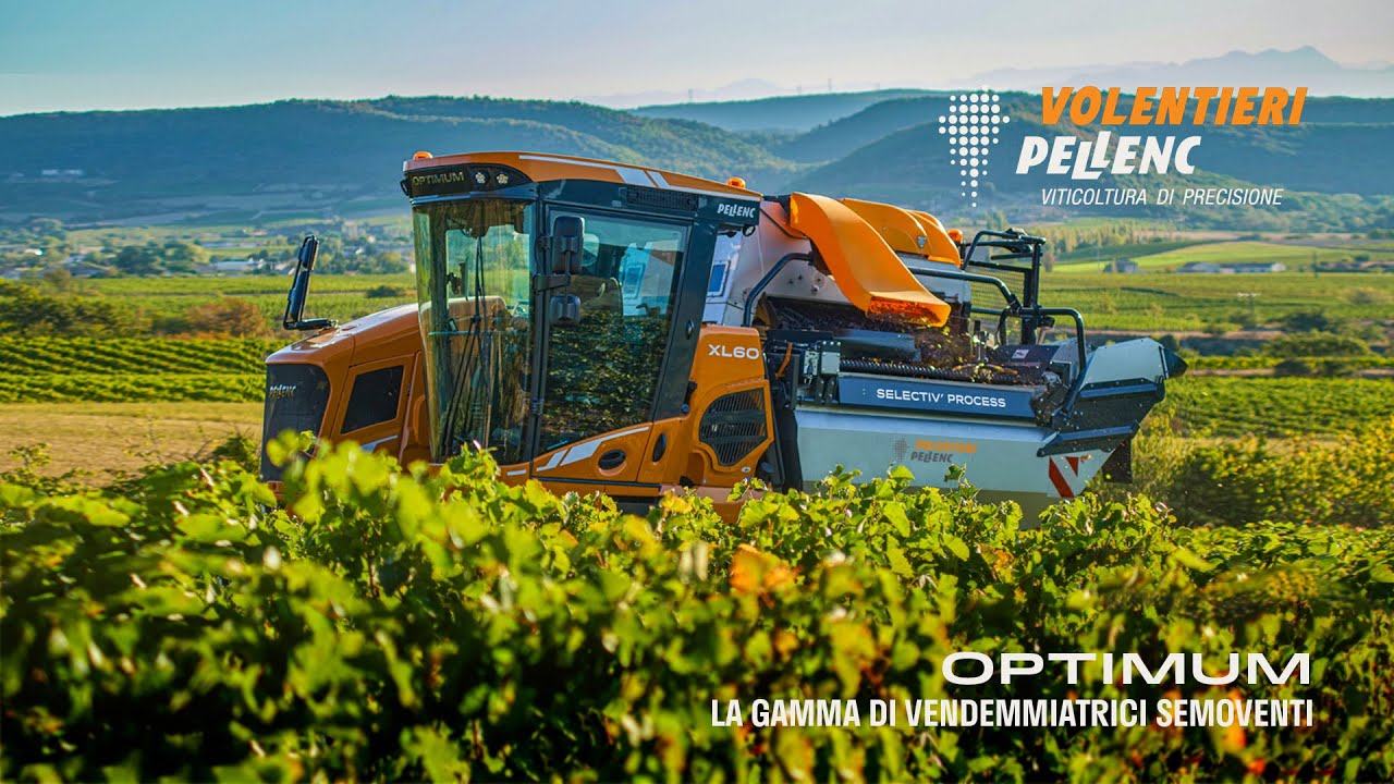 Gamma OPTIMUM vendemmiatrici semoventi multifunzione Volentieri Pellenc