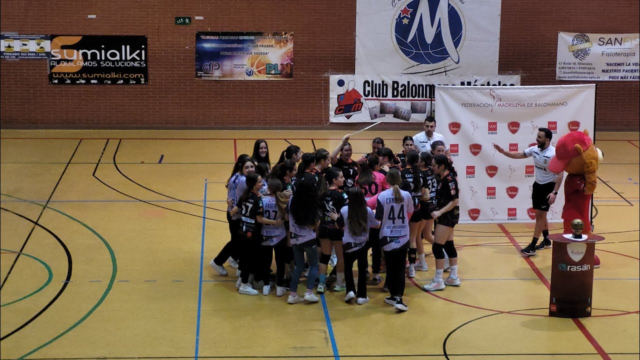 Balonmano sector cadete femenino Parla vs Pinto.