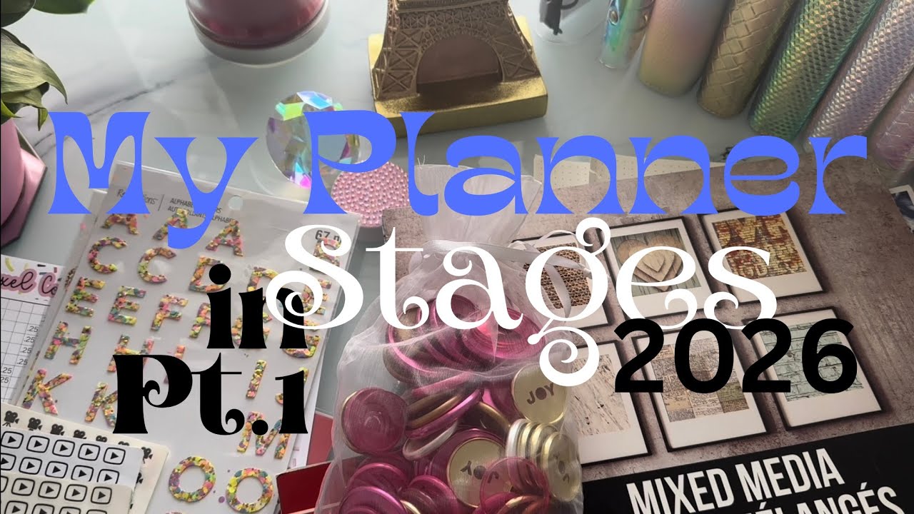 #kellofaplan  | 2026 Planners in Stages 😍 | Stage One |Frankenplan With Me 