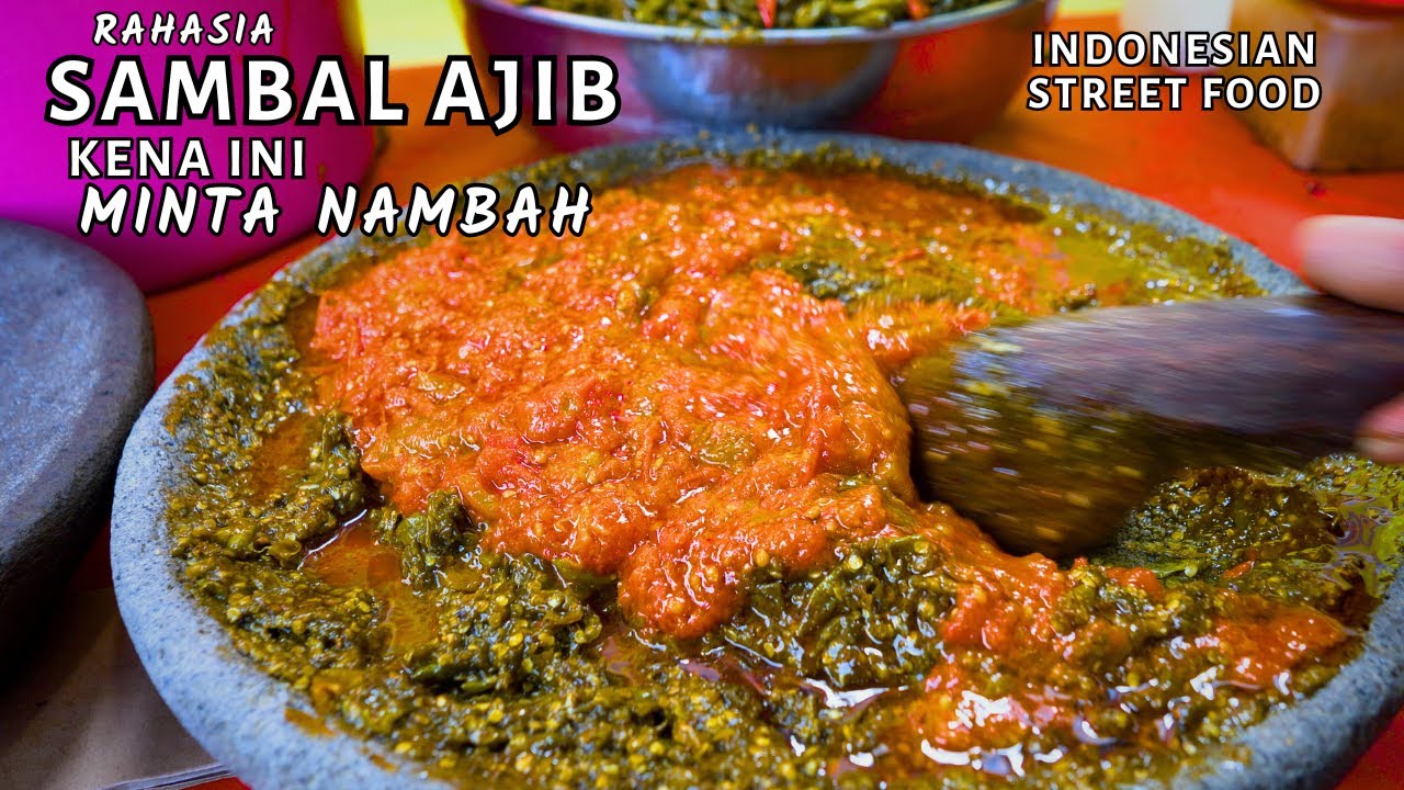 WARNING Sambal COBEK Legendaris Bikin Nagih Setiap Hari