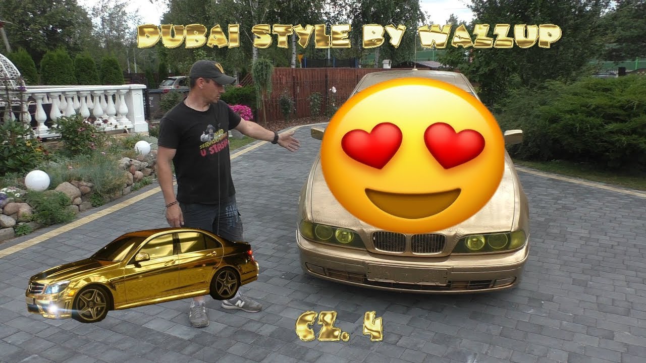 Dubai Style by Wazzup Tinker School, aka BMW Gold Edition :D Painting Part 4