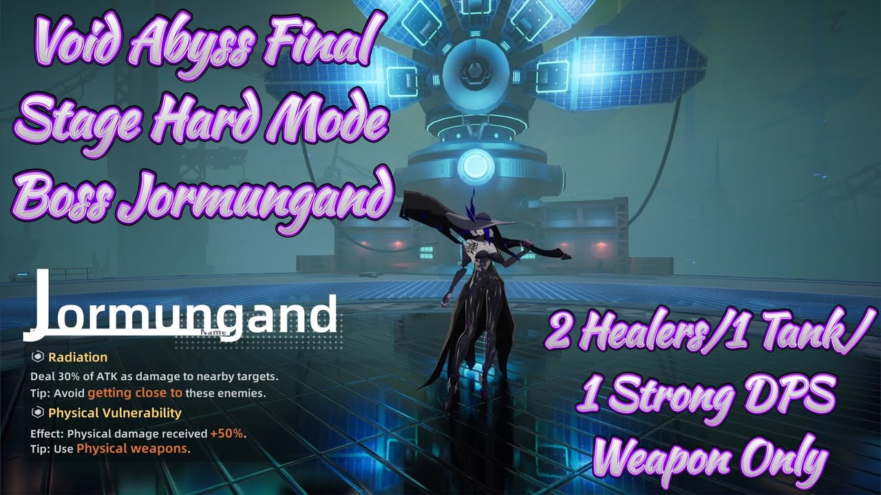😈💜Tower Of Fantasy Void Abyss March 2026 Final Stage Boss: Jormungand || PS5 4K Version💜😈