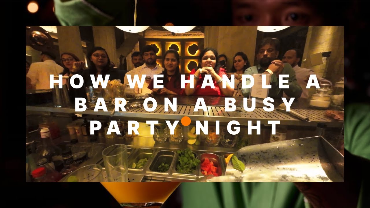 Behind the bar on Wednesday | How we handle a crazy party #vlog