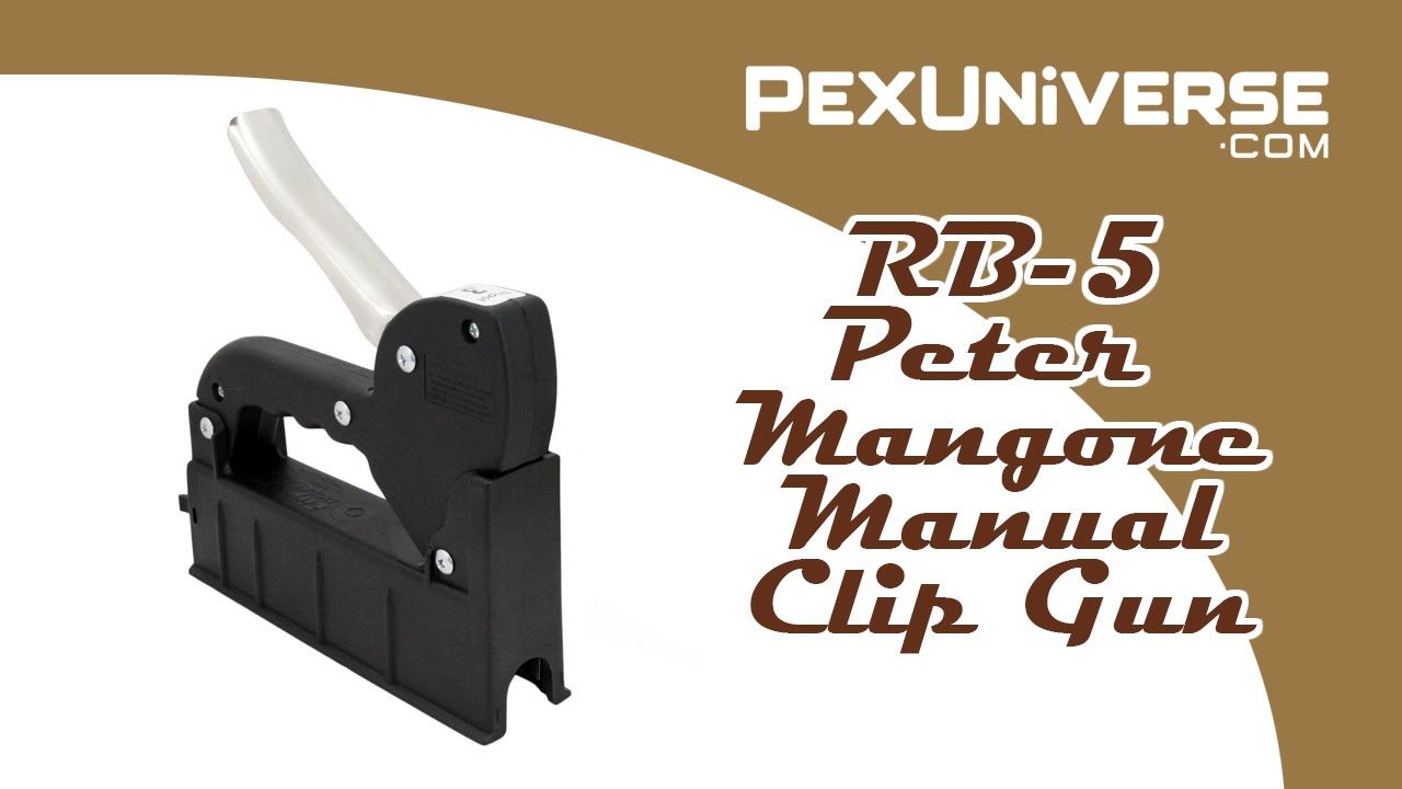 Ручной пистолет для крепления труб PEX RB-5
