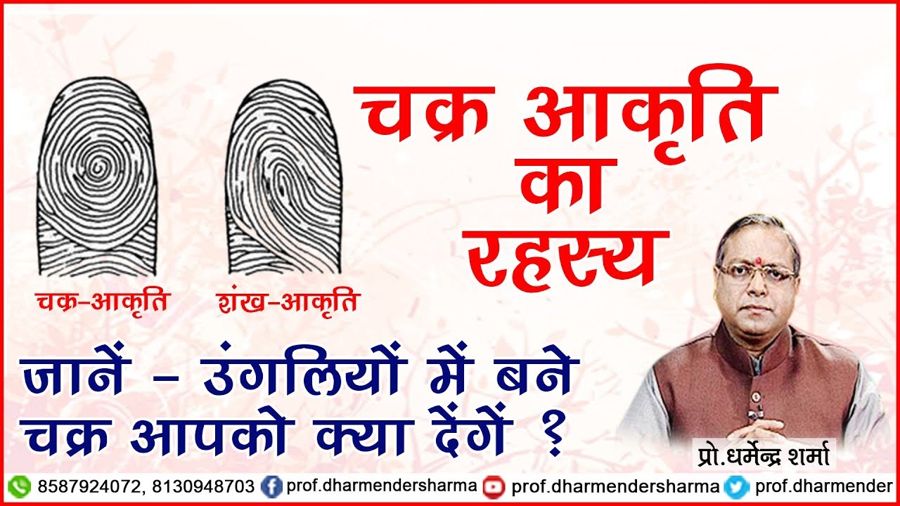 चक्र आकृति का रहस्य - प्रो.धर्मेन्द्र शर्मा जी