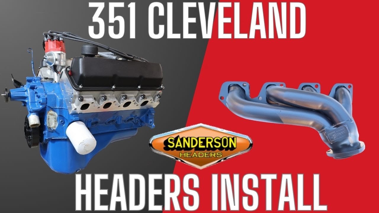 351 Cleveland получает прирост мощности! Установка коллекторов Sanderson на наш Ford Mustang 1970...
