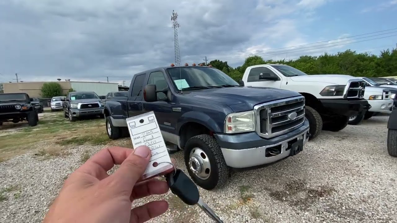Ford F-350 DRW XLT 4WD 2005 года выпуска *6,0 л, дизельный двигатель Powerstroke — доставка по вс...