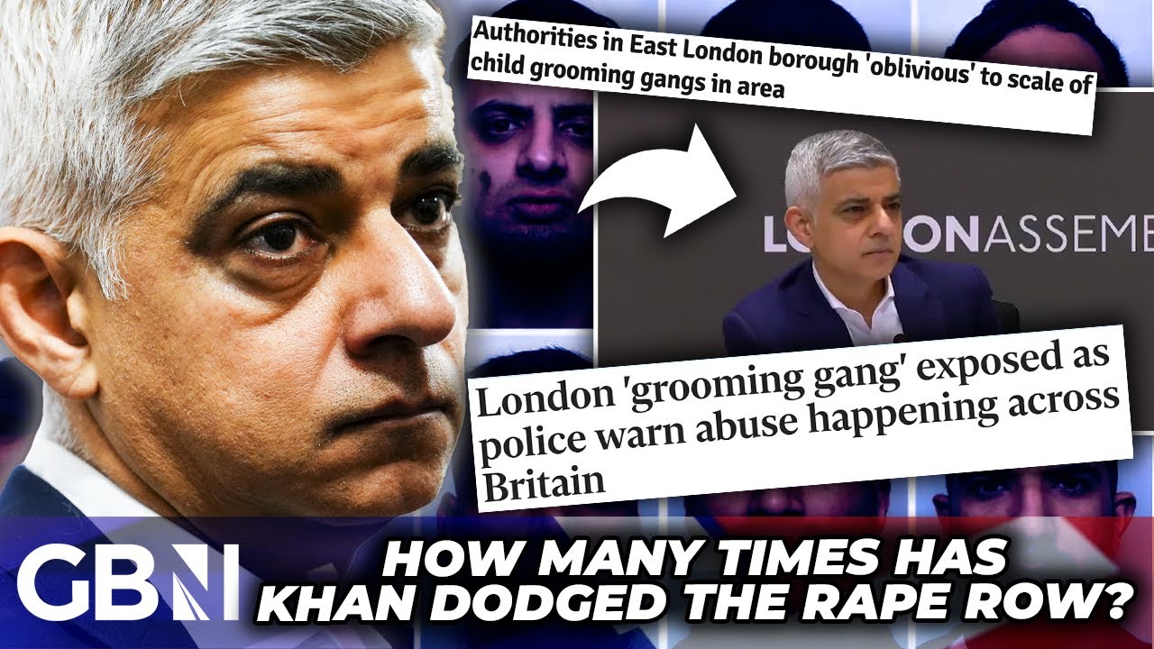 Sadiq Khan EXPOSED For SKIRTING Grooming Gang Probes As Londoners DEMAND Answers on Rape Gangs