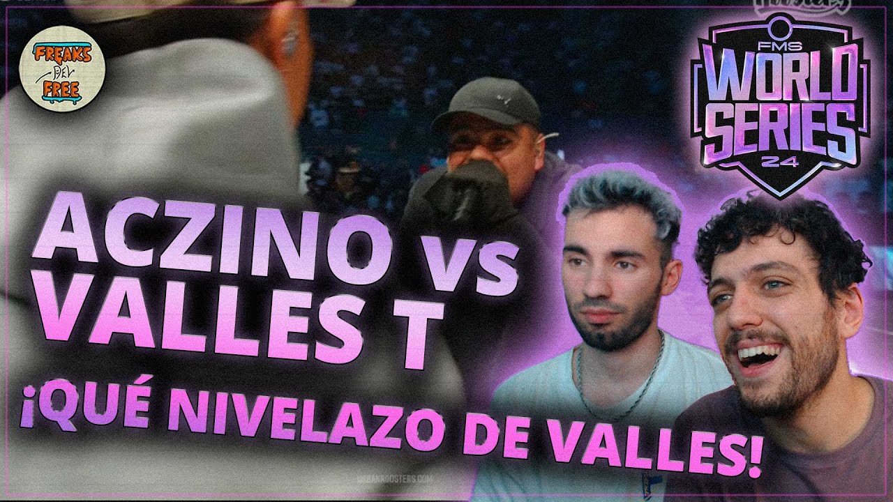¡ACZINO vs VALLES T EN ALTO NIVEL! 🔥🔥 ¿QUIÉN MERECÍA GANAR? 🤔🤔 - FMS WORLD SERIES J5