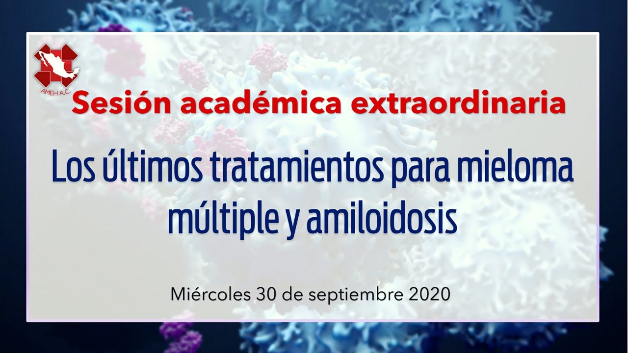 Los últimos tratamientos para mieloma múltiple y amiloidosis