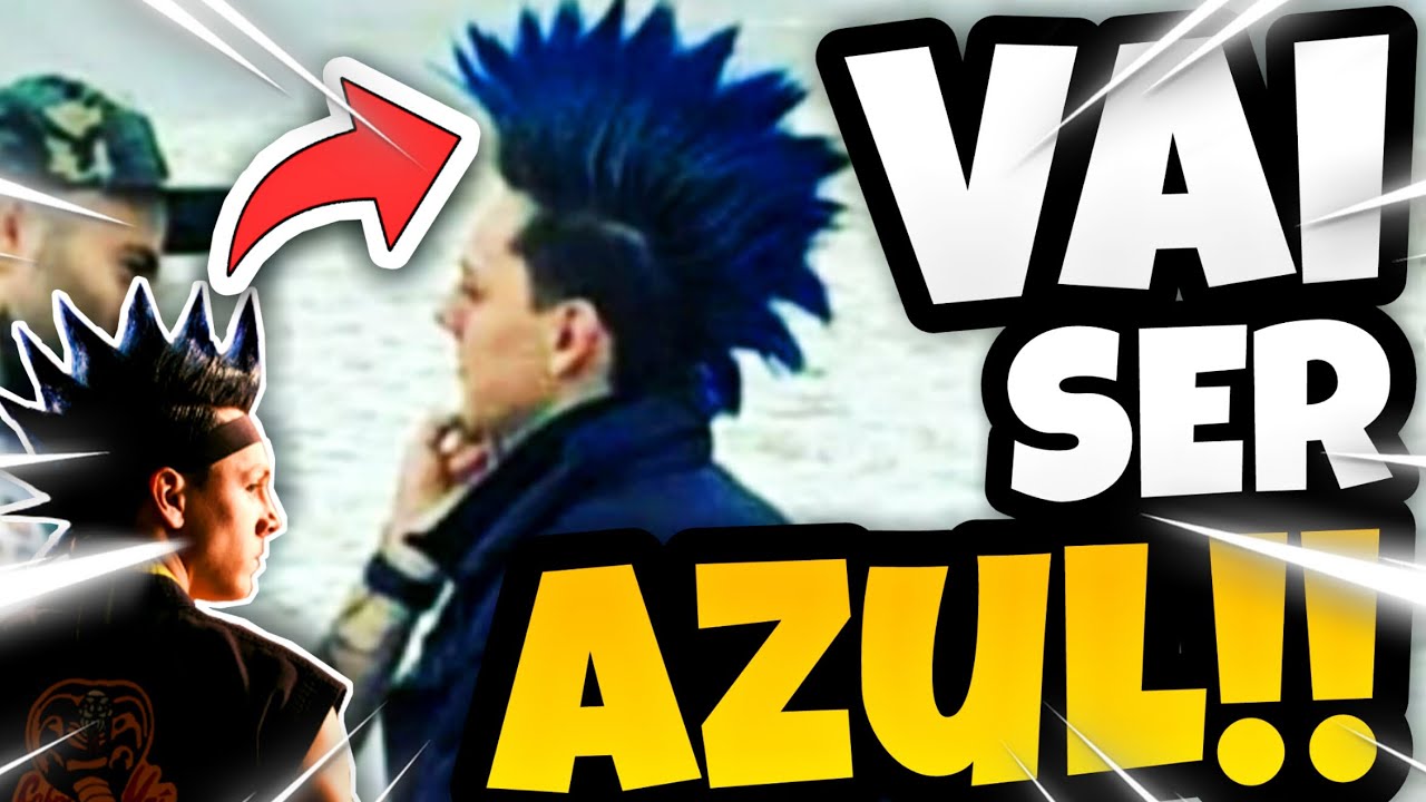 VAZOU?? NOVA COR DO MOICANO DO FALCÃO SERÁ AZUL!!