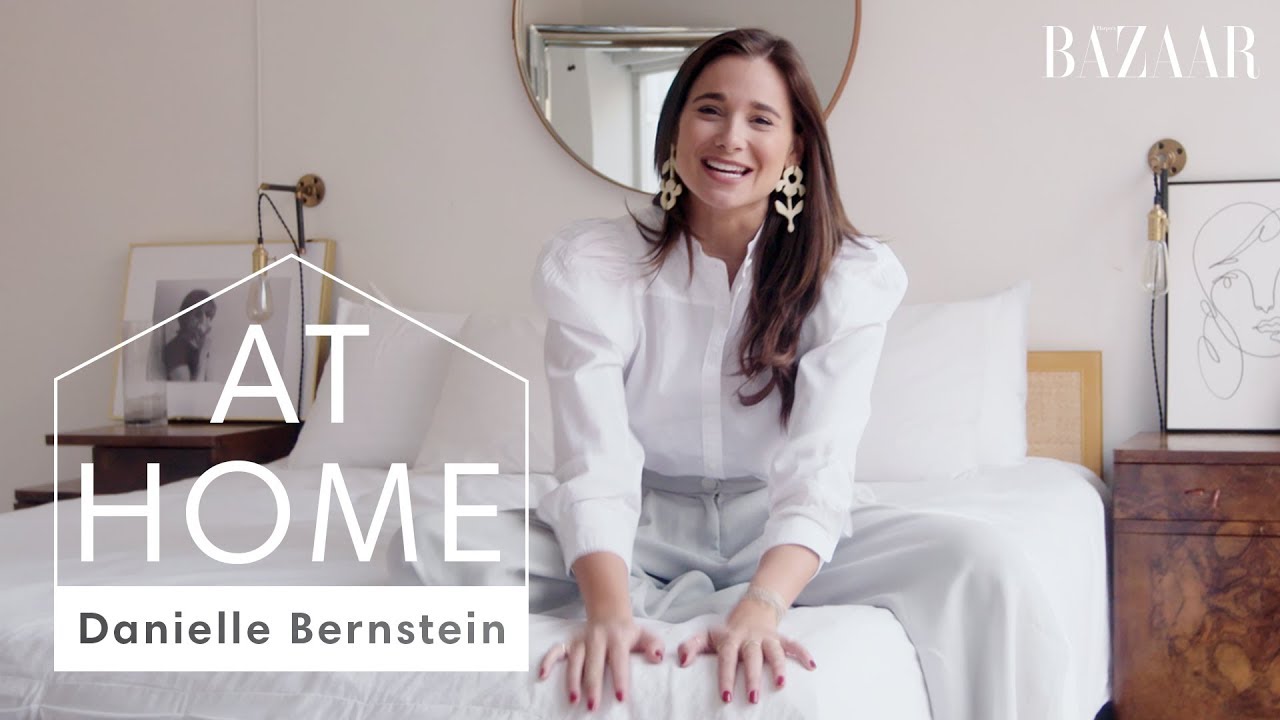Danielle Bernstein's Luxe NYC Apartment Tour | At Home With | Harper's BAZAAR