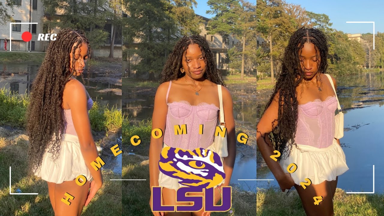 vlog: i survived LSU homecoming tailgate..