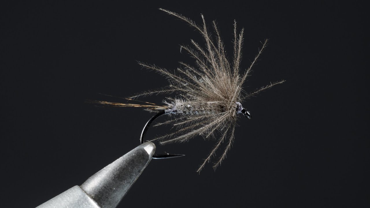 Gerhard Laible 1 - CDC lipanová jepička - CDC grayling small may fly