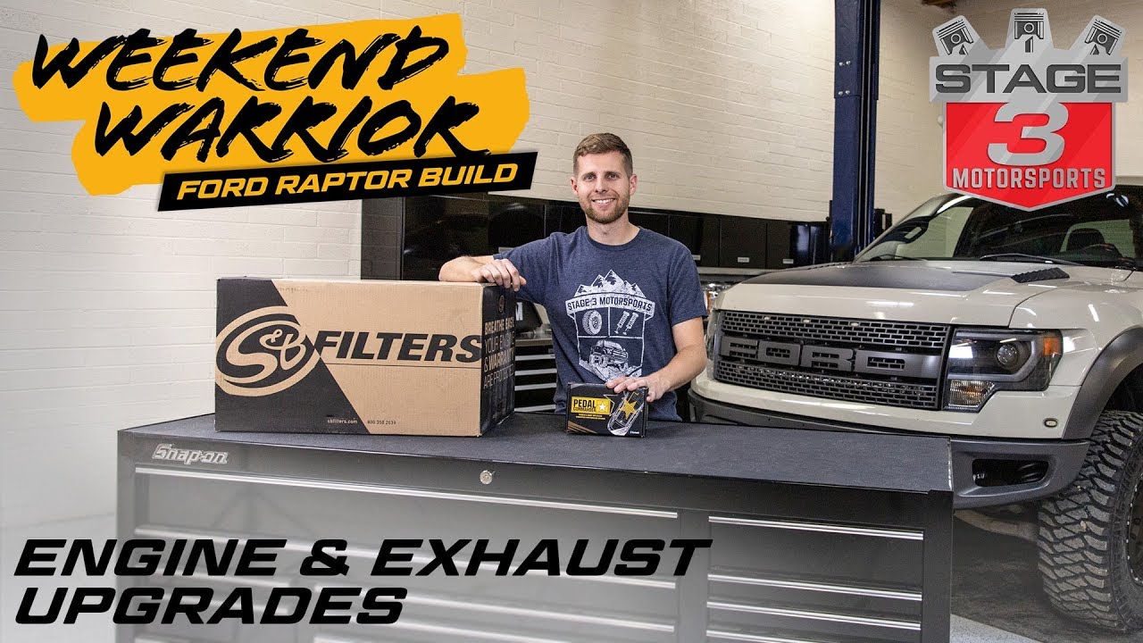 Raptor Shop Day: Engine & Exhaust Upgrades (S&B Filter, Pedal Commander , Corsa Exhaust)