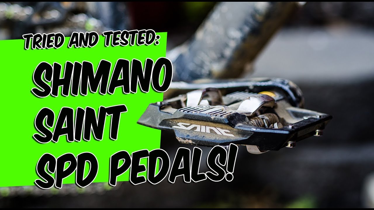 SHIMANO SAINT SPD PEDALS?!  ARE YOU KIDDING ME?!