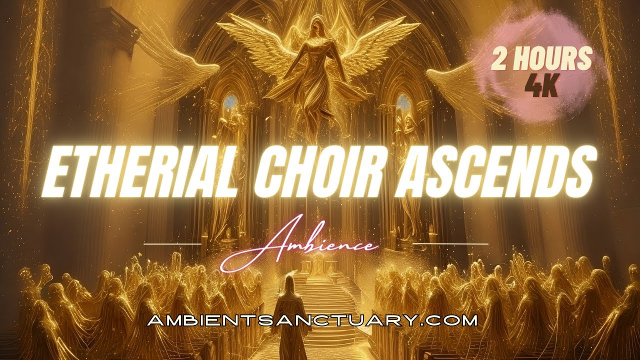 Etherial Choir Ascends | Ambient Music | 4K UHD | 2 hours