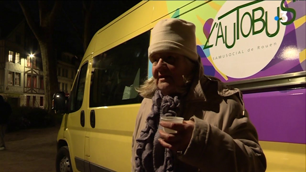Le Samu social de Rouen en maraude