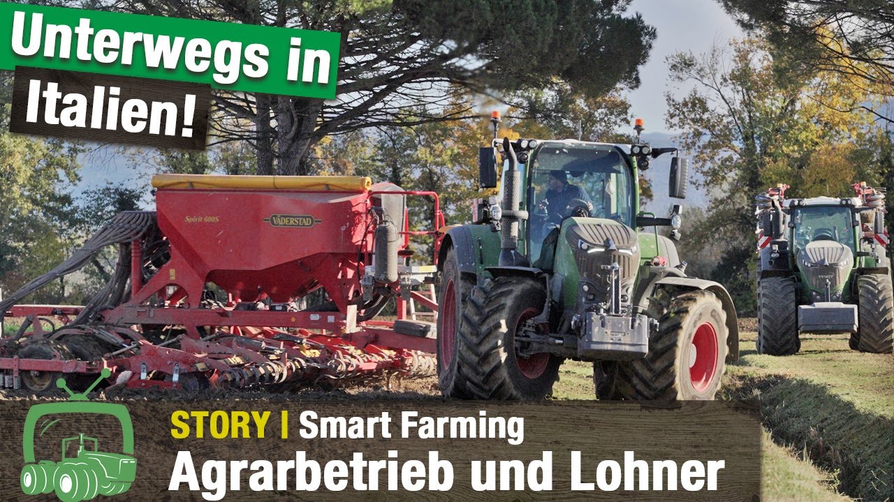 Team Gregorat | 1000 Hektar Landwirtschaftsbetrieb & Lohnunternehmen | FendtONE offboard | Italien