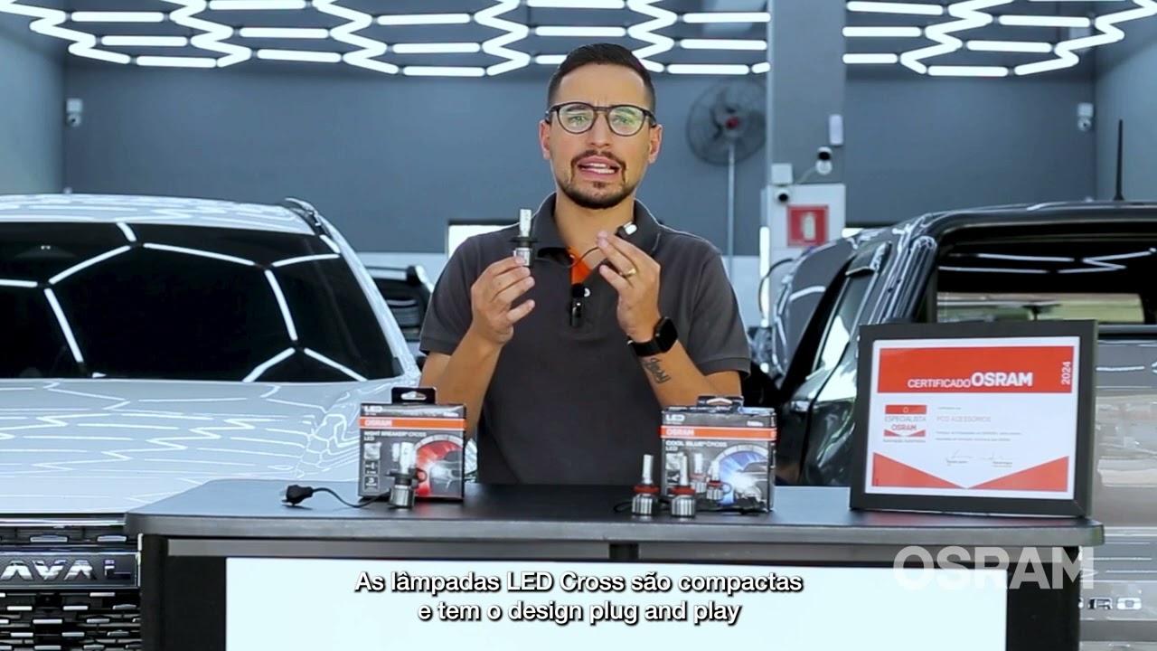Veja por que a LED Cross da OSRAM &eacute; a melhor em custo-benef&iacute;cio do mercado! #led #carro #osram