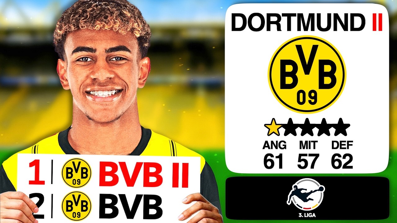 Ich habe DORTMUND II BESSER als DORTMUND gemacht... 👀🚀