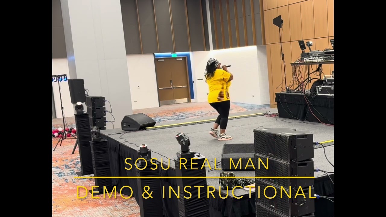 SOSU Real Man - Demo & Instructional #dance #dancelife #linedance #missvocals #fyp #LadyDroadto60