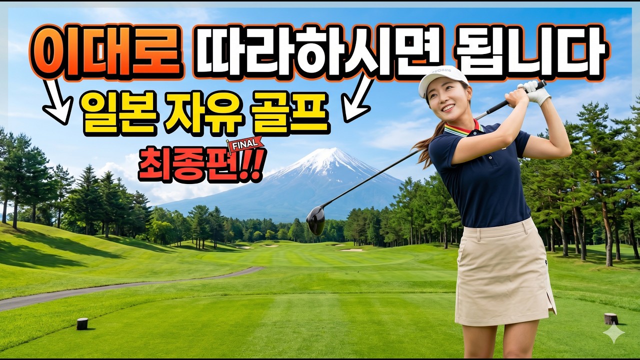 🏌 이제 일본골프는 직접 예약하세요 #최종편 ⛳