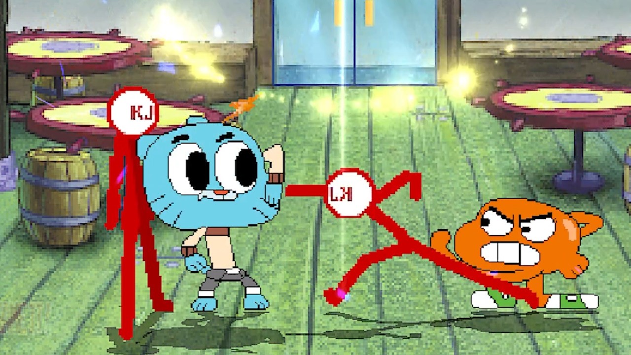 TEAM GUMBALL  and  KJ   FIGHTS   TEAM DARWIN  and  KJ  |  RACE TO 3 WINS