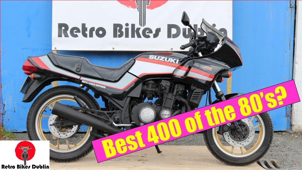 Suzuki GSX400F Katana -  best 400 of the 80's? suzuki gsx400f katana - (review)
