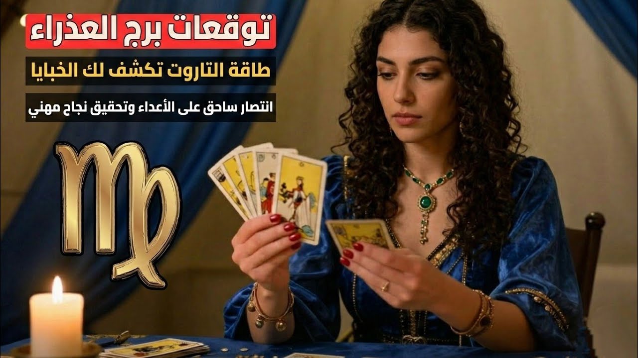 توقعات برج العذراء ♍️ طاقة التاروت تكشف لك خبايا العمل والعاطفة 🔮 انتصار ساحق 💪🏻 ونجاح مهني مبهر 🚀