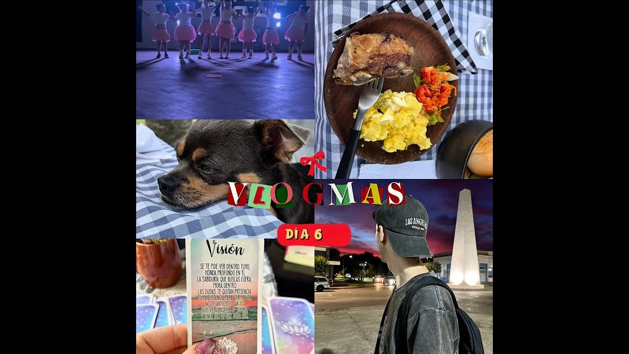 VLOGMAS DÍA 6 y 7✨🎄 MUESTRA DE MIS ALUMNAS🩰 almuerzo con amix🐶👯🧡 abrimos calendario de adviento✨🎄🎁🎉