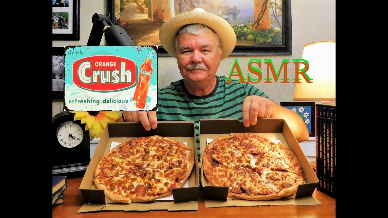 PART ONE ASMR THIN CRUST PIZZA MUKBANG: EPIC STORY  
