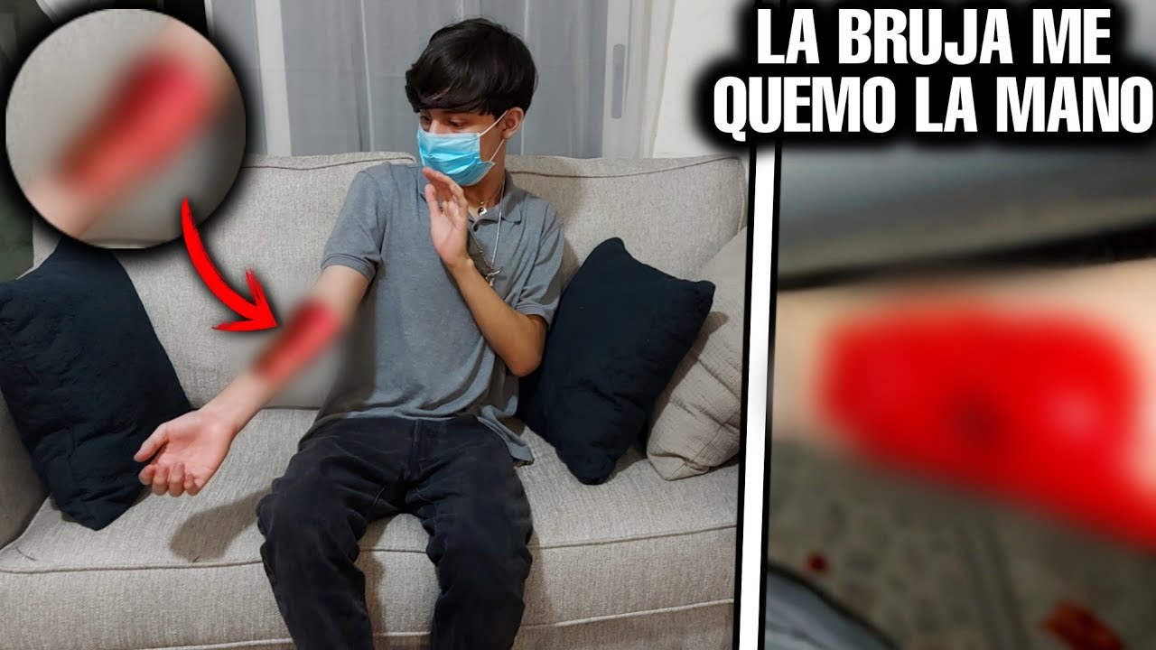 LA BRUJA *ME QUEMO V1V0* A LAS 3:00 DE LA MAÑANA Y ESTO PASO 😱 *Paranormal*