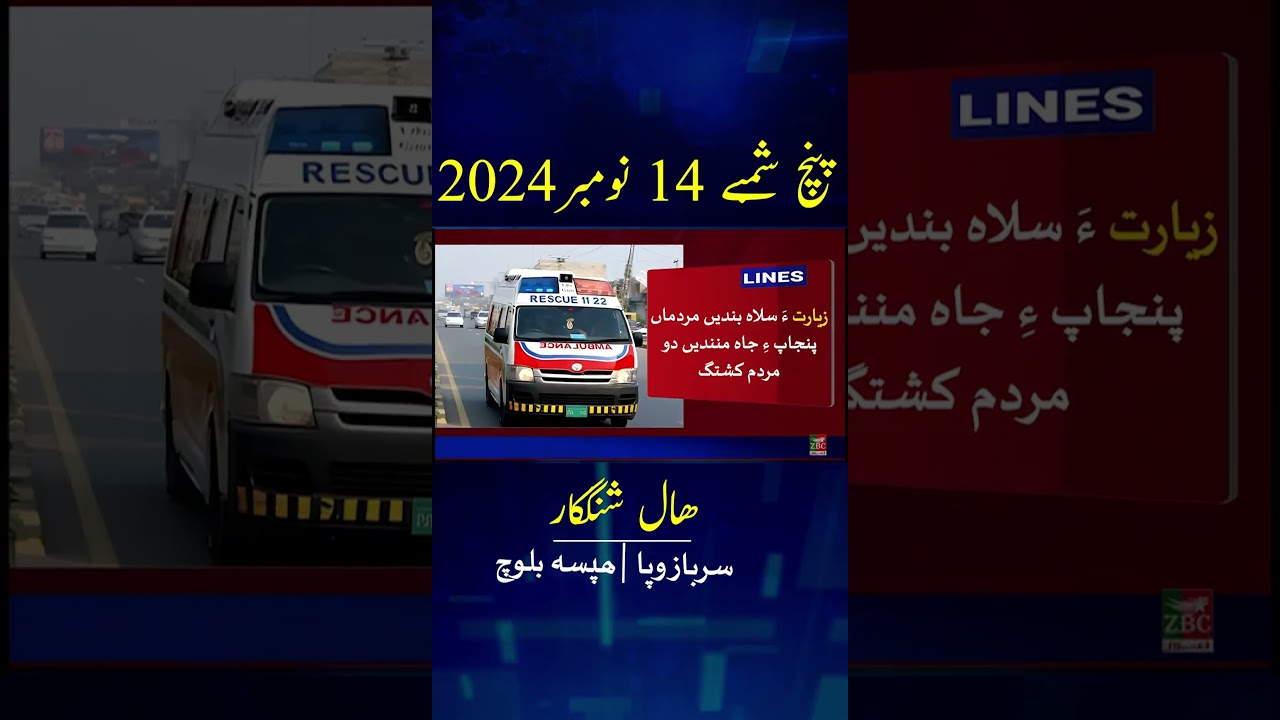 Balochi News Headline 14 November 2024 With Sarbaz Wafa And Hafsa Baloch Day