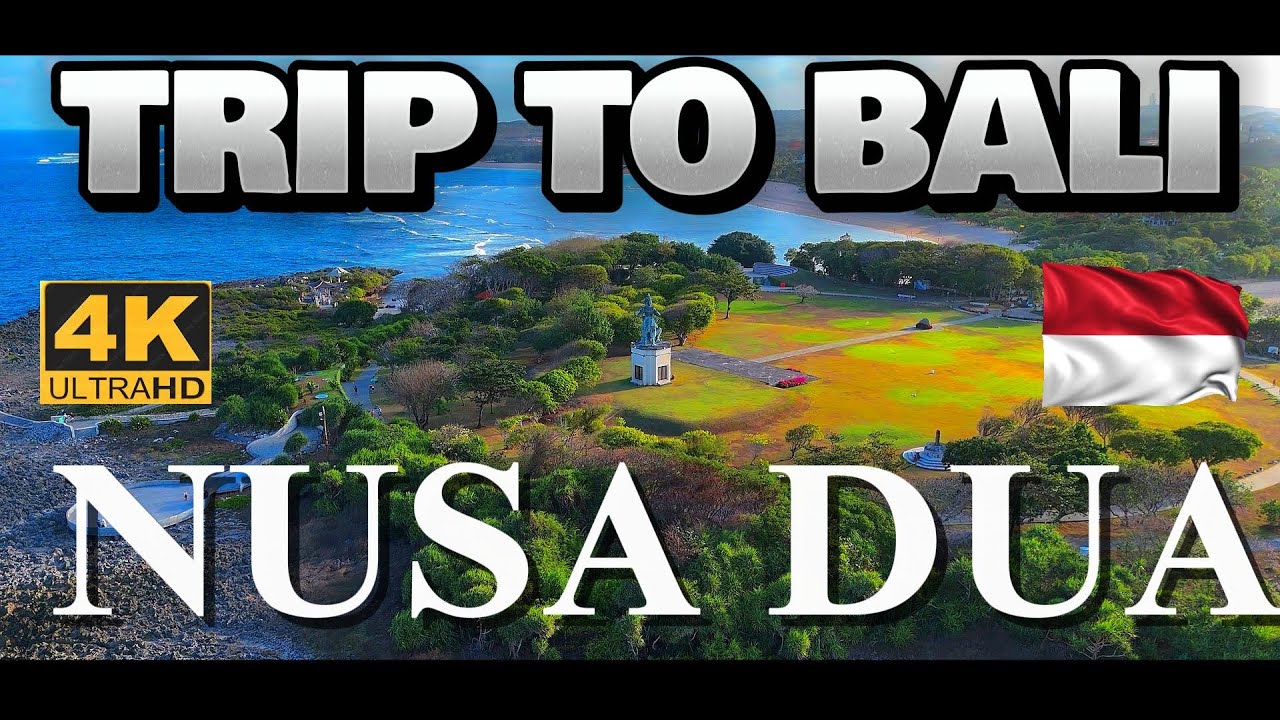 ⛱️BALI  - NUSA DUA - Courtyard Hotel Mariott *****⛱️ 4K |  Bike 🚤⛱🏝 | Drone 🛶🤿🐠
