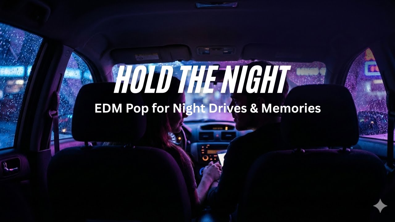 ✨ HOLD THE NIGHT – Emotional EDM Pop | Late Night Vibes