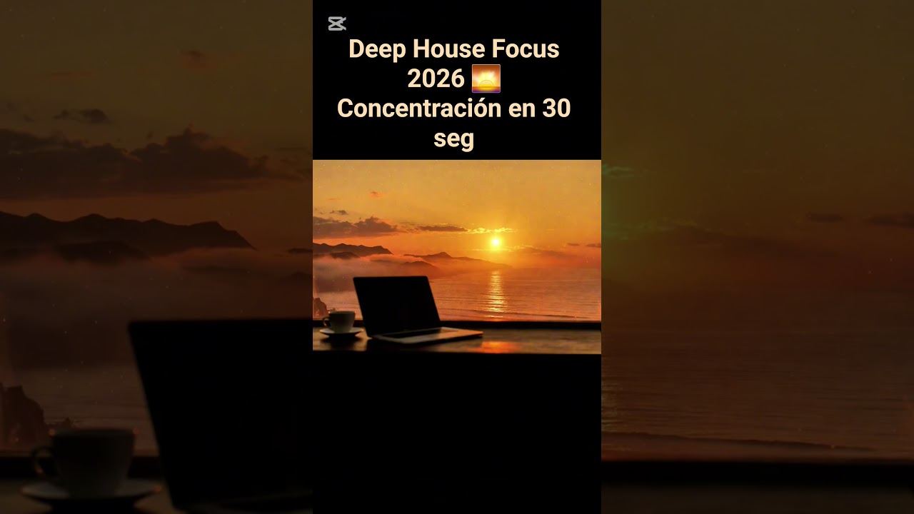 Deep House Focus 2026 🌅 30 seg para concentrarte al instante #Shorts #estudiarconmusica #deepwork