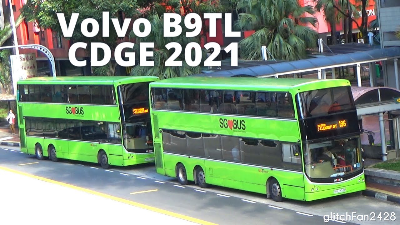 [SBST] (Retired) Lush Green Volvo B9TL CDGE Compilation - 2021