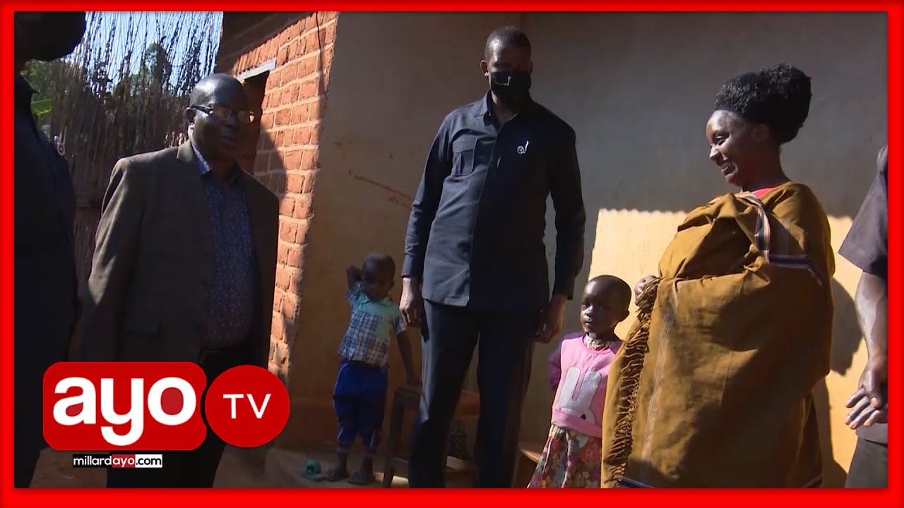 MAKAMU WA RAIS KIJIJINI KWAO ALIPOZALIWA, MAJIRANI NYUMBA KWA NYUMBA  APITA AKIWASALIMIA “SOMENI''