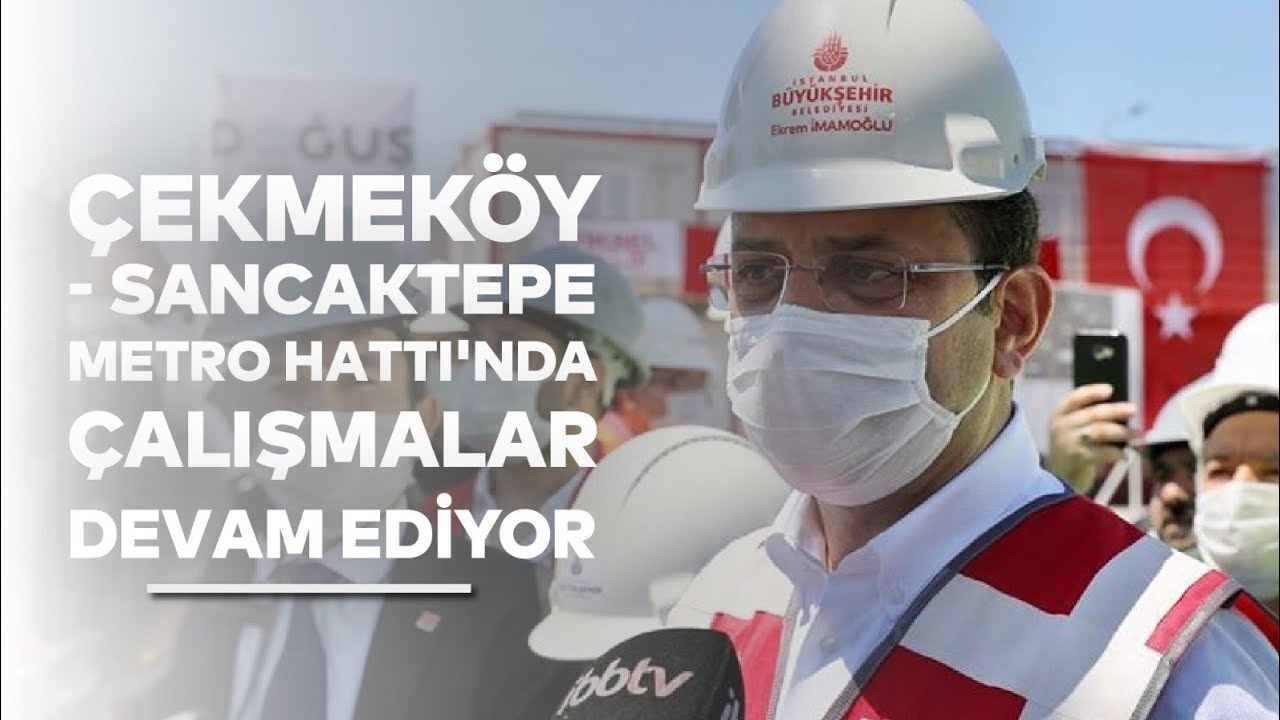 Durdurulmuş metro hatlarını tekrardan yapmaya başladık