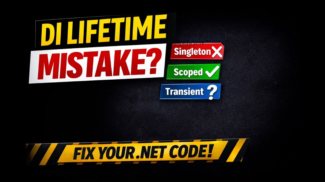 Why Your ASP.NET Core App Has Memory Issues (DI Lifetimes Explained)