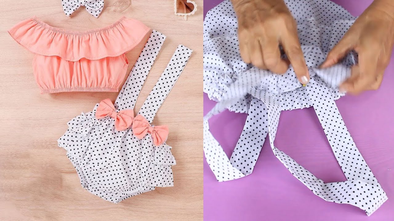 DIY Conjunto blusa y cubre pañal FACIL y hermoso.