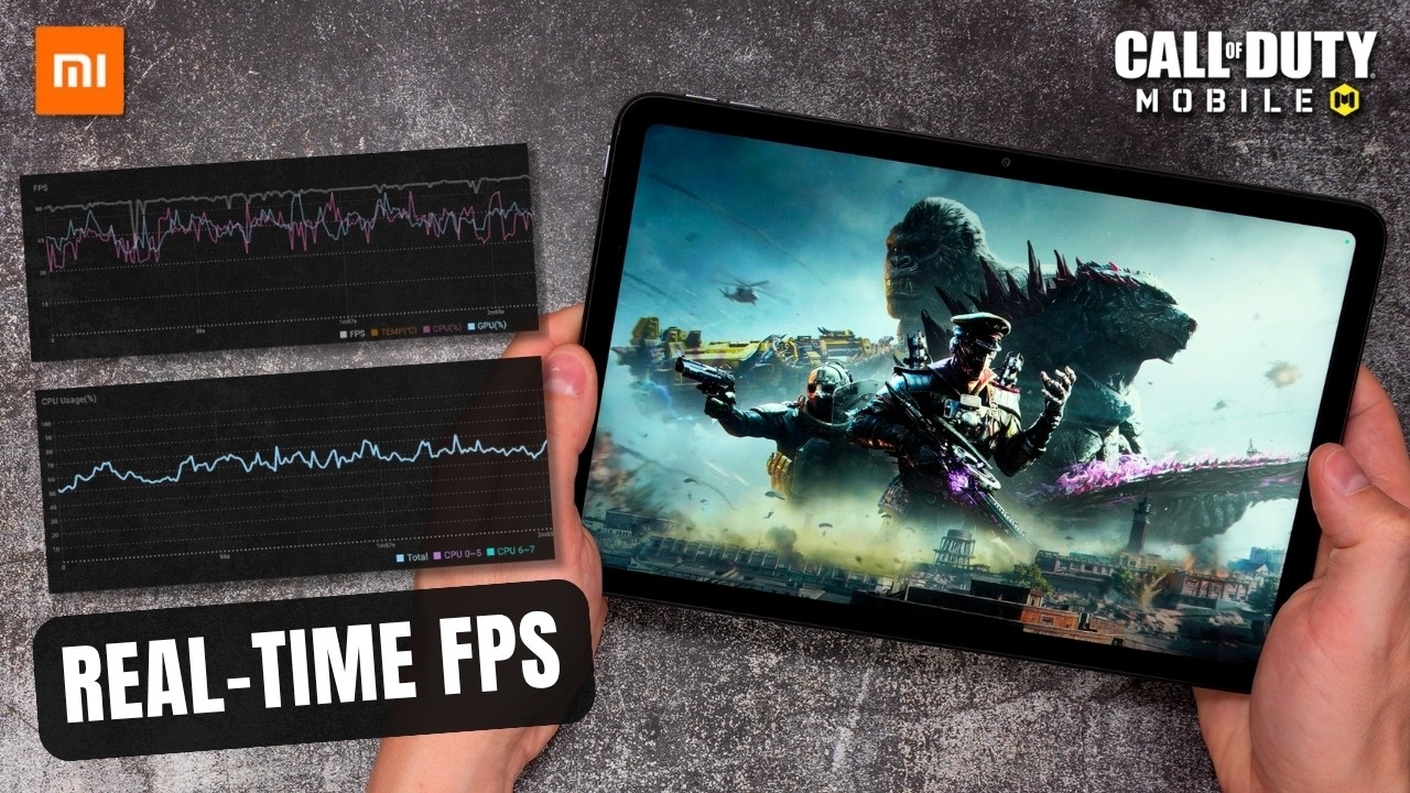 Xiaomi Redmi Pad 2 (9.7) Test Call of Duty Mobile 🚀 Maksymalne FPS!